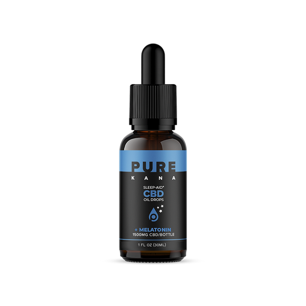 CBD Sleep Aid Tincture + Melatonin | Made in USA | PureKana