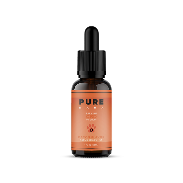500 mg CBD Oil for Pets | Bacon | PureKana