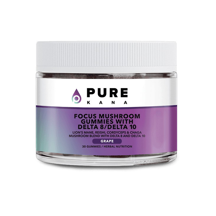 Focus Mushroom Gummies D8 + D10