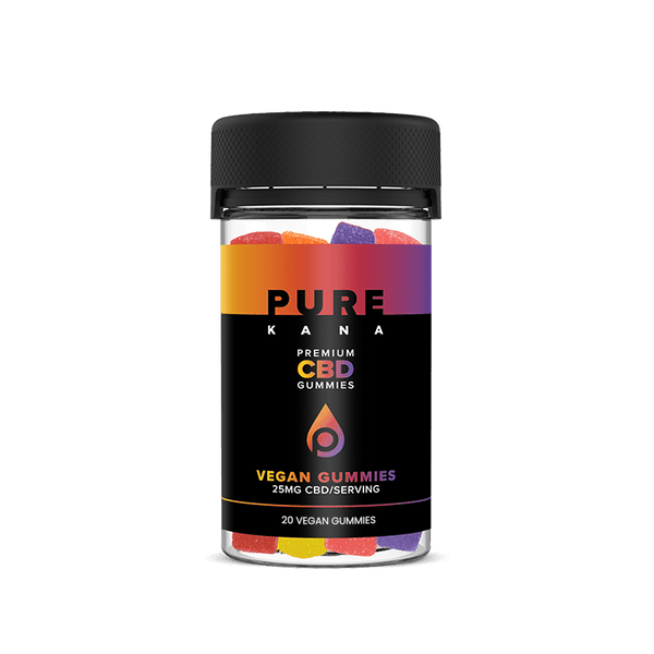 500mg CBD Gummies | 20 Gummies | Purekana – PureKana