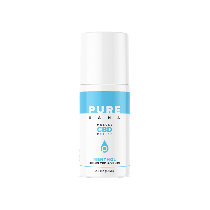 400 mg CBD Muscle Rub Roll-On Gel - Menthol