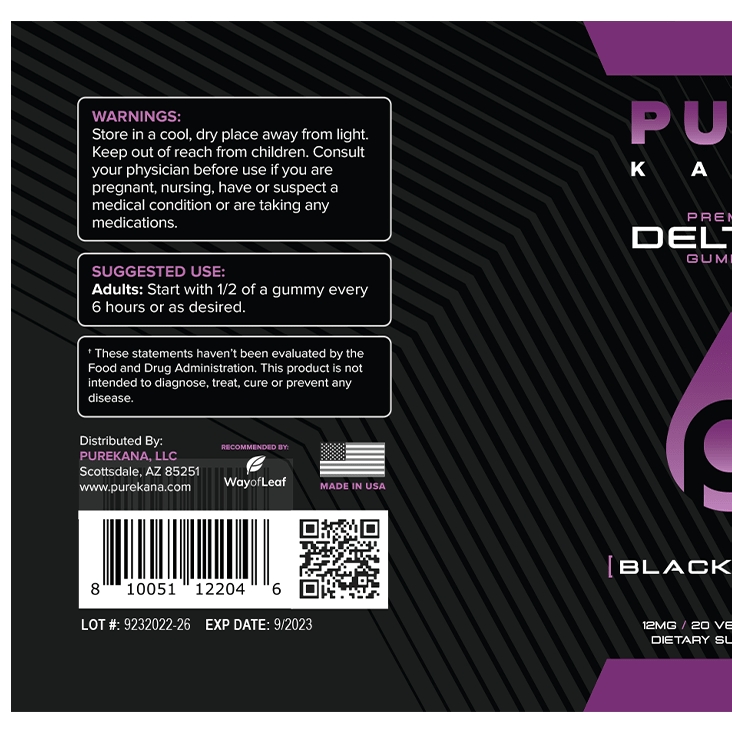 Delta 9 Gummies (240mg) | 12mg Delta 9 per Gummy