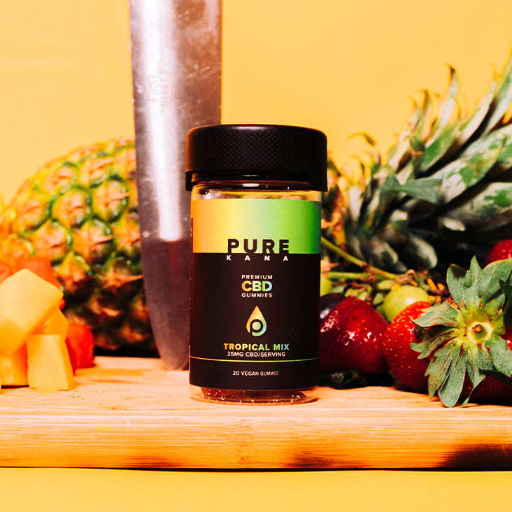 500mg Full Spectrum CBD Gummies | 25 Gummies | PureKana