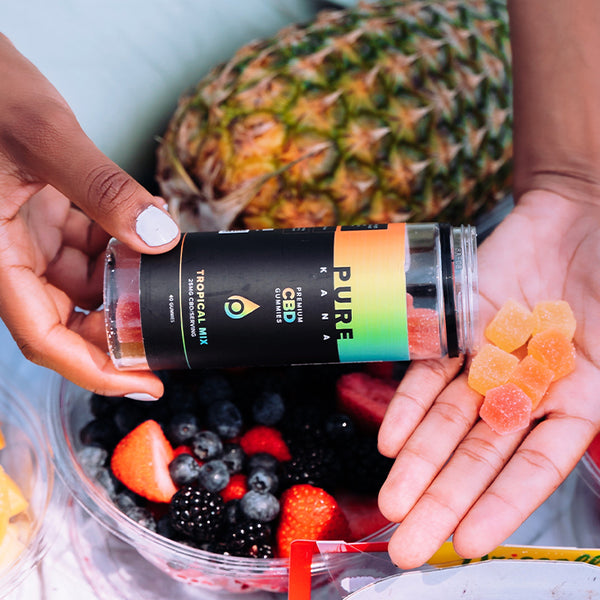 1000mg Full Spectrum CBD Gummies | 25 Gummies | PureKana