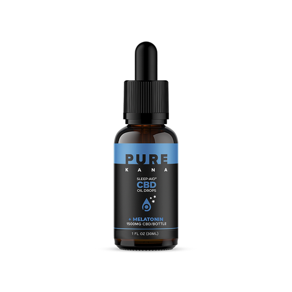 CBD Sleep Aid Tincture + Melatonin | Made in USA | PureKana
