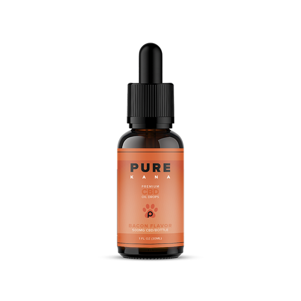 500 mg CBD Oil for Pets | Bacon | PureKana