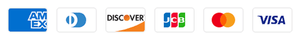 Accepted payment methods: Amex, Diners Club, Discover, JCB, Mastercard, Visa