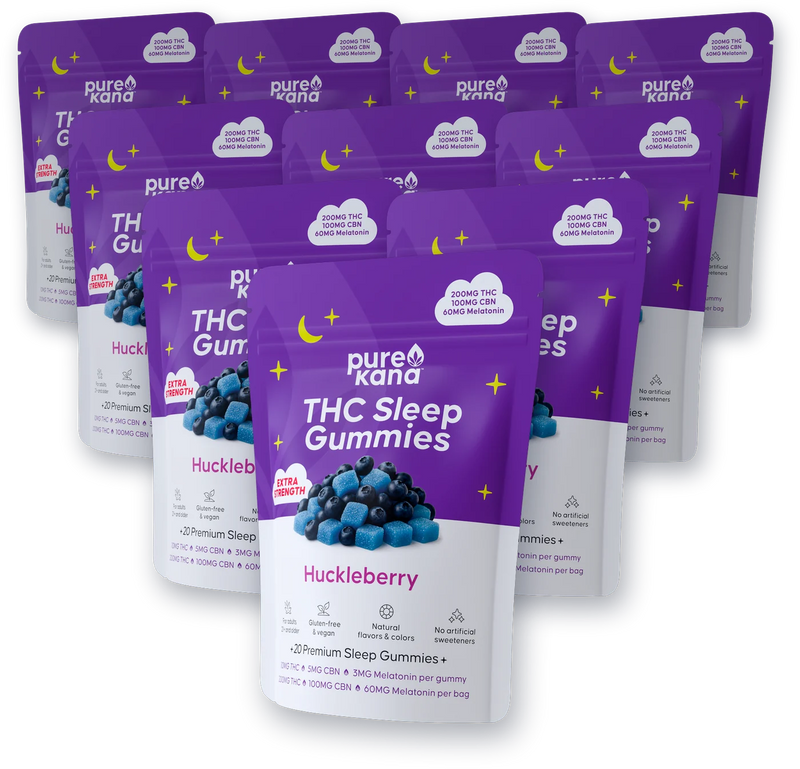 10 bags of THC Sleep Gummies