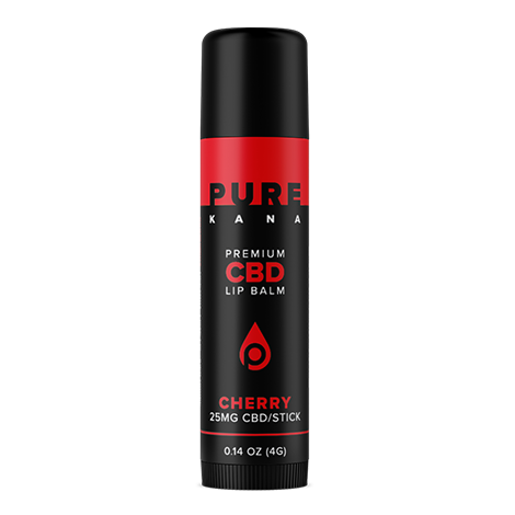 Cherry CBD Lip Balm (25mg CBD)
