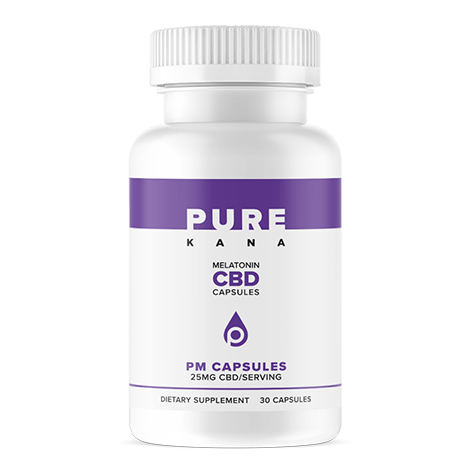 PM CBD Capsules (25mg w/ Melatonin)